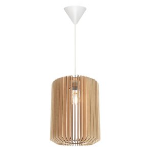 Nordlux Asti Hanglamp – Ø30cm – E27 – Hout Nordlux Asti Hanglamp – Ø30cm – E27 – Hout