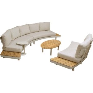 Lesli Living loungebank Lounza – beige – 110x69x35cm Lesli Living loungebank Lounza – beige – 110x69x35cm