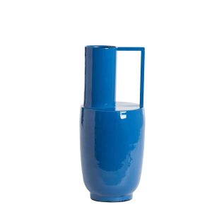 Light & Living vaas Certalo – blauw – Ø20cm Light & Living vaas Certalo – blauw – Ø20cm