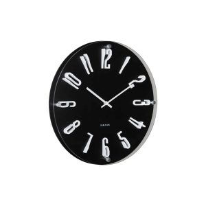 Karlsson wandklok Esencia Elevated – zwart – Ø40cm Karlsson wandklok Esencia Elevated – zwart – Ø40cm