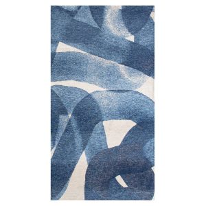 Lola&Moi vloerkleed Ink – blauw – 80x150cm Lola&Moi vloerkleed Ink – blauw – 80x150cm