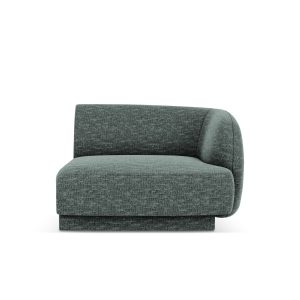 Micadoni rechter module Miley chenille olie – 90x90x70cm