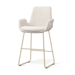 Nolon Nino-Eef barkruk bouclé beige – beige onderstel – 65 cm Nolon Nino-Eef barkruk bouclé beige – beige onderstel – 65 cm