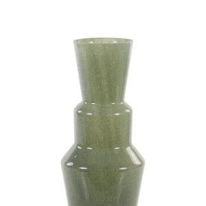 Light & Living vaas TROSMU – Ø20×44.5cm – groen Light & Living vaas TROSMU – Ø20×44.5cm – groen