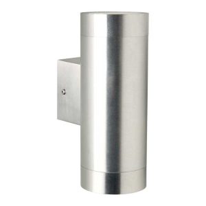Nordlux Tin Wandlamp Buiten – Ø7,6cm – 2-lichts GU10 – IP54 – Aluminiu Nordlux Tin Wandlamp Buiten – Ø7,6cm – 2-lichts GU10 – IP54 – Aluminiu