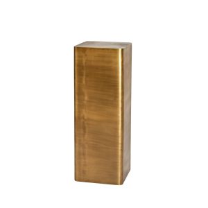 Light & Living zuil Alurio – brons – 35.5×35.5x100cm