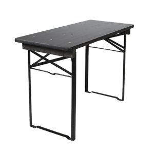MaximaVida inklapbare picknicktafel Berlijn 120 x 50 cm zwart – FSC ho MaximaVida inklapbare picknicktafel Berlijn 120 x 50 cm zwart – FSC ho