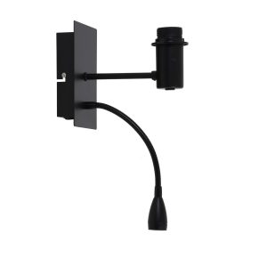 Light & Living wandlamp Regina – zwart – 20x11x35cm Light & Living wandlamp Regina – zwart – 20x11x35cm