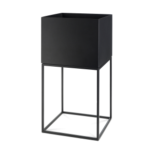 Lisomme Xam staande metalen plantenbak zwart – 28 x 55 cm Lisomme Xam staande metalen plantenbak zwart – 28 x 55 cm