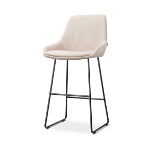 Nolon Nino-Isa Barkruk Beige – Stof – Zwart Onderstel – 75 cm Nolon Nino-Isa Barkruk Beige – Stof – Zwart Onderstel – 75 cm