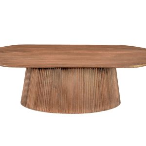 Livingfurn salontafel Salvator Oval – 120cm – mangohout Livingfurn salontafel Salvator Oval – 120cm – mangohout