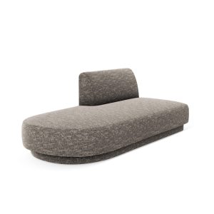 Micadoni Module Miley 2-zits, chenille grijs – 90x158x70cm Micadoni Module Miley 2-zits, chenille grijs – 90x158x70cm