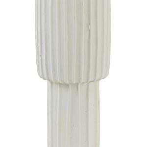 Light & Living vaas MAJA – Ø17.5x40cm – wit Light & Living vaas MAJA – Ø17.5x40cm – wit