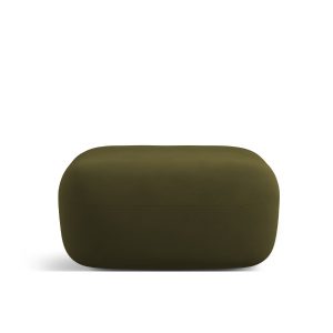 Micadoni Poef Jenny flueel groente – 88x90x40cm Micadoni Poef Jenny flueel groente – 88x90x40cm