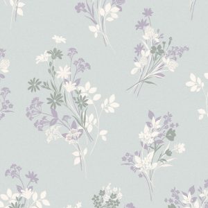 Laura Ashley Vliesbehang – Igerna – Pale Duck Egg Blue – Blauw 10mx52c Laura Ashley Vliesbehang – Igerna – Pale Duck Egg Blue – Blauw 10mx52c