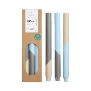 Originalhome dinerkaarsen diagonaal Winter – 30 cm – set van 3 Originalhome dinerkaarsen diagonaal Winter – 30 cm – set van 3