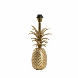 Light & Living lampvoet Pineapple – goud – 20x19x37cm