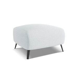 LaMiaSofa Poef Genova – chenille stof – lichtblauw – 65x65x44 LaMiaSofa Poef Genova – chenille stof – lichtblauw – 65x65x44