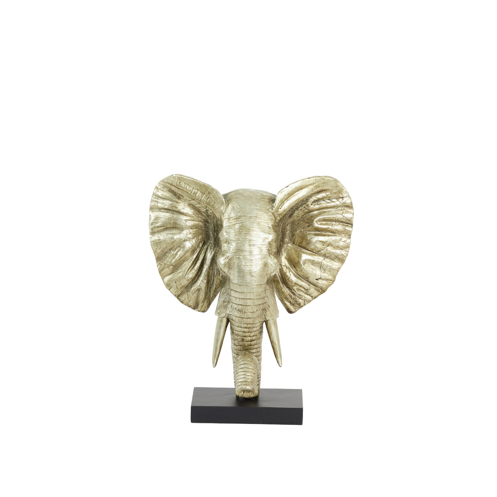 Light & Living ornament Elephant - goud - 30x15x35.5cm