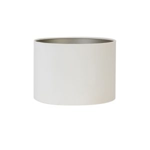 Light & Living lampenkap Velours – wit – Ø30cm Light & Living lampenkap Velours – wit – Ø30cm