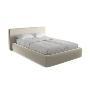 LaMiaSofa Bed met opbergruimte Firenze – velours – parel – 180x225x82 LaMiaSofa Bed met opbergruimte Firenze – velours – parel – 180x225x82