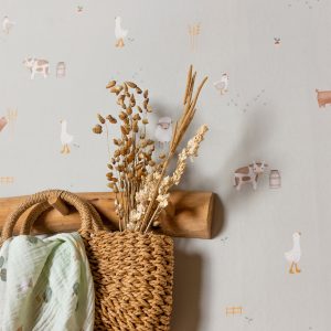 Little Dutch Vliesbehang – Little Farm – Groen 10mx52cm Little Dutch Vliesbehang – Little Farm – Groen 10mx52cm