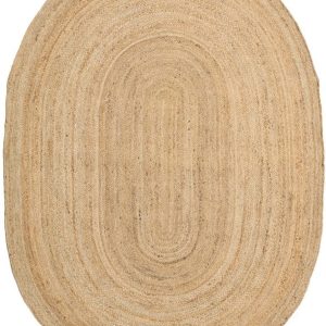 Mrcarpet jute vloerkleed Ovaal – naturel – 200 x 290cm (meest gekozen) Mrcarpet jute vloerkleed Ovaal – naturel – 200 x 290cm (meest gekozen)