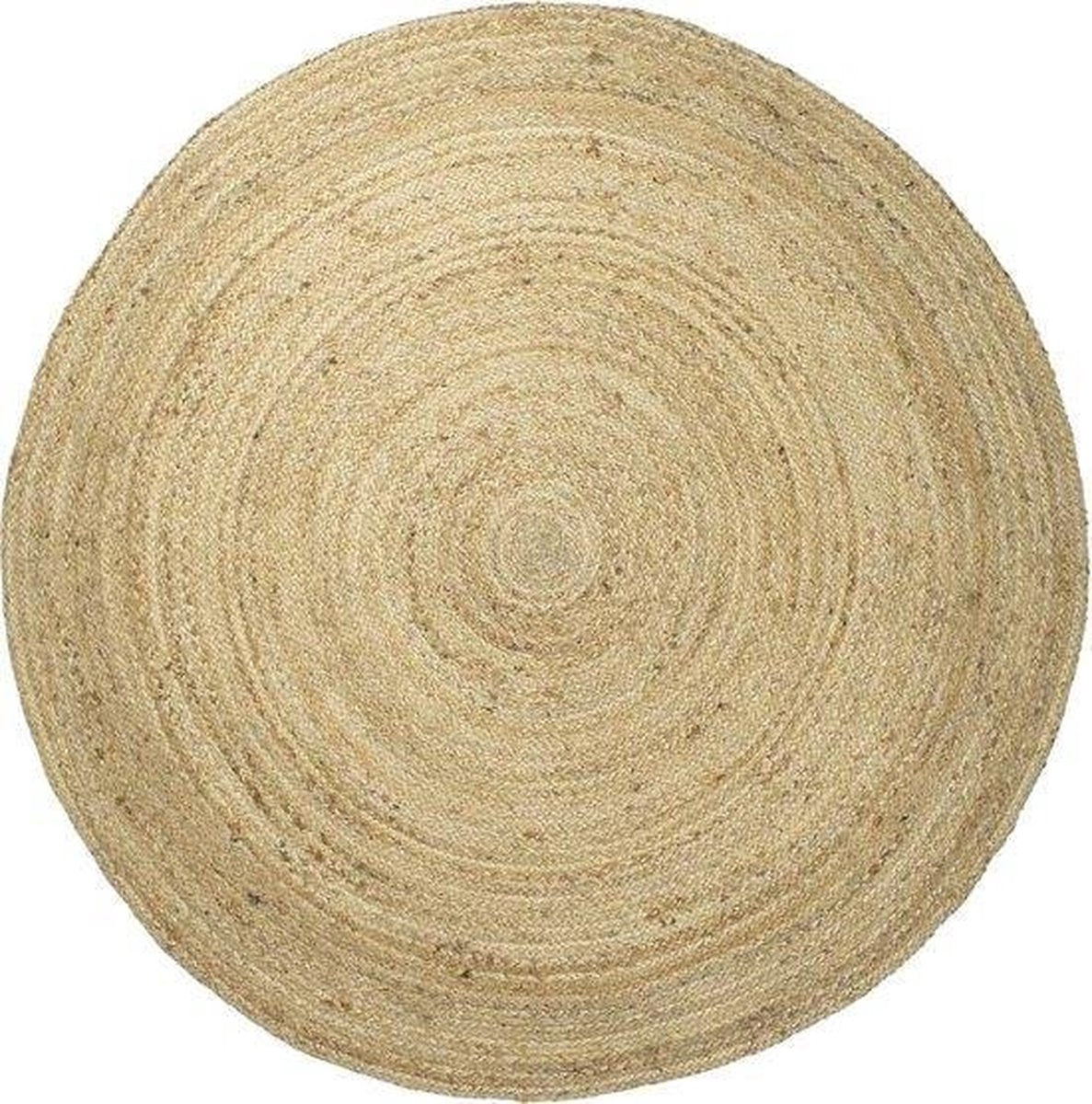 Mrcarpet jute vloerkleed - naturel - Ø 150cm