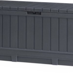 Keter Kentwood Opbergbox – 350L – 128×53.6×59 cm – Antraciet Keter Kentwood Opbergbox – 350L – 128×53.6×59 cm – Antraciet