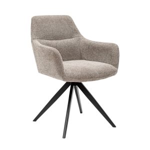 Kick draaistoel Tom Texture – Taupe Kick draaistoel Tom Texture – Taupe