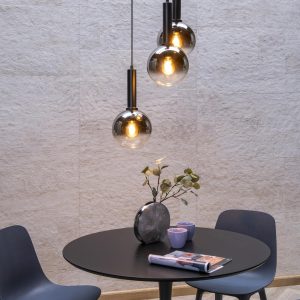 Lucide hanglamp MARIUS – 3xE27 – Zwart Lucide hanglamp MARIUS – 3xE27 – Zwart