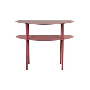 Leitmotiv side table Riqueza – rood – 90x28x72.5cm Leitmotiv side table Riqueza – rood – 90x28x72.5cm