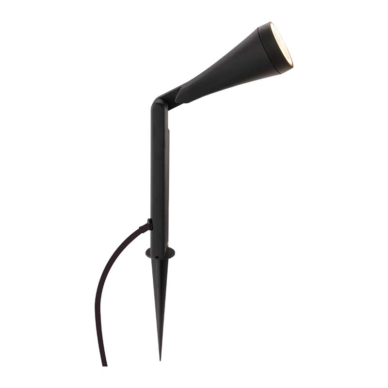 Nordlux Mono Prikspot Buiten - GU10 - IP44 - Zwart