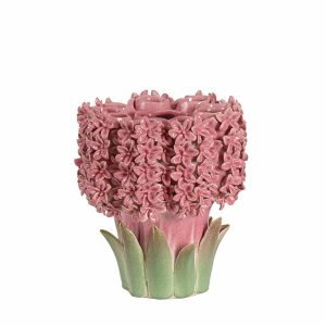Light & Living vaas Flower – roze – 30x29x32.5cm Light & Living vaas Flower – roze – 30x29x32.5cm