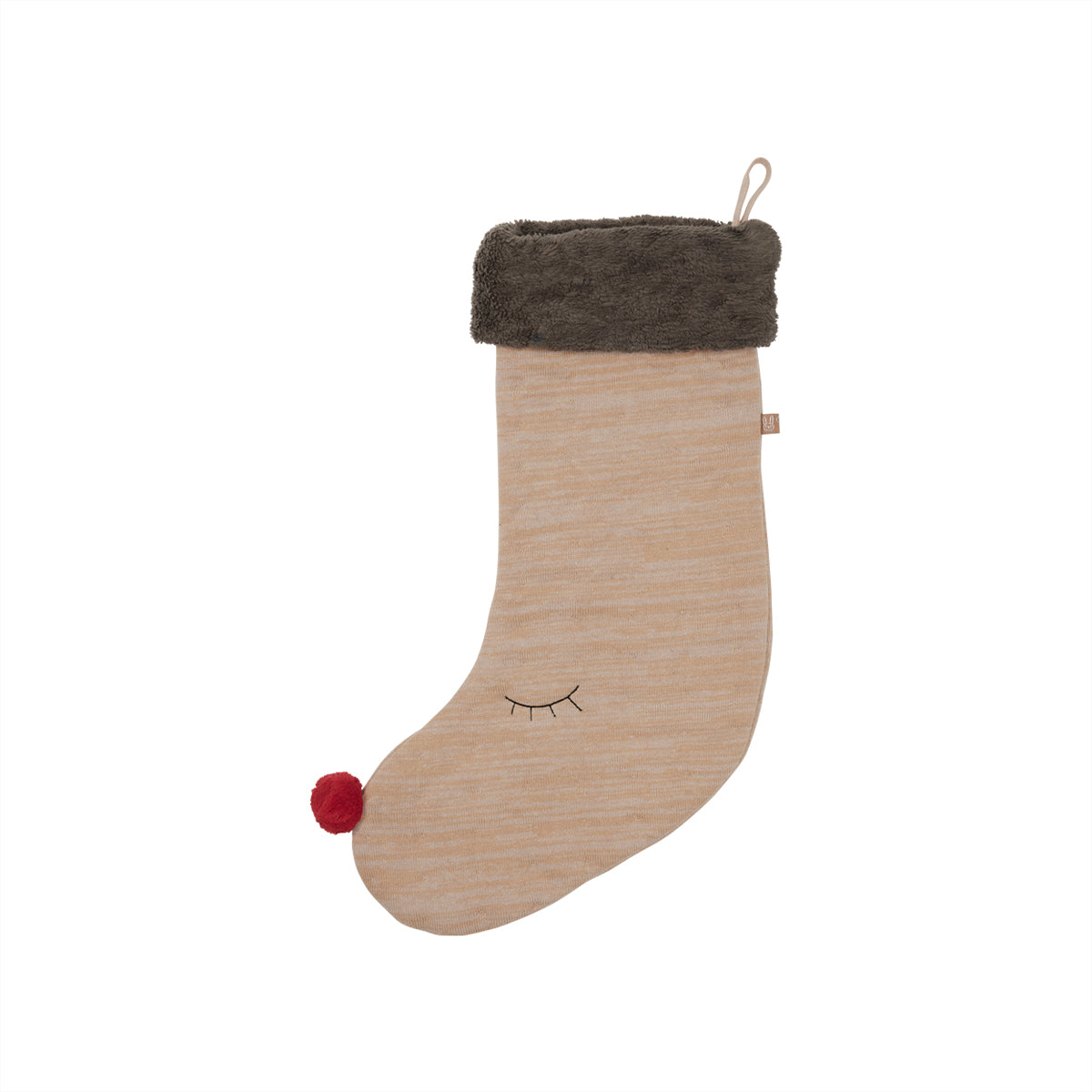 OYOY Rudolf Kerstmis kous Christmas - katoen