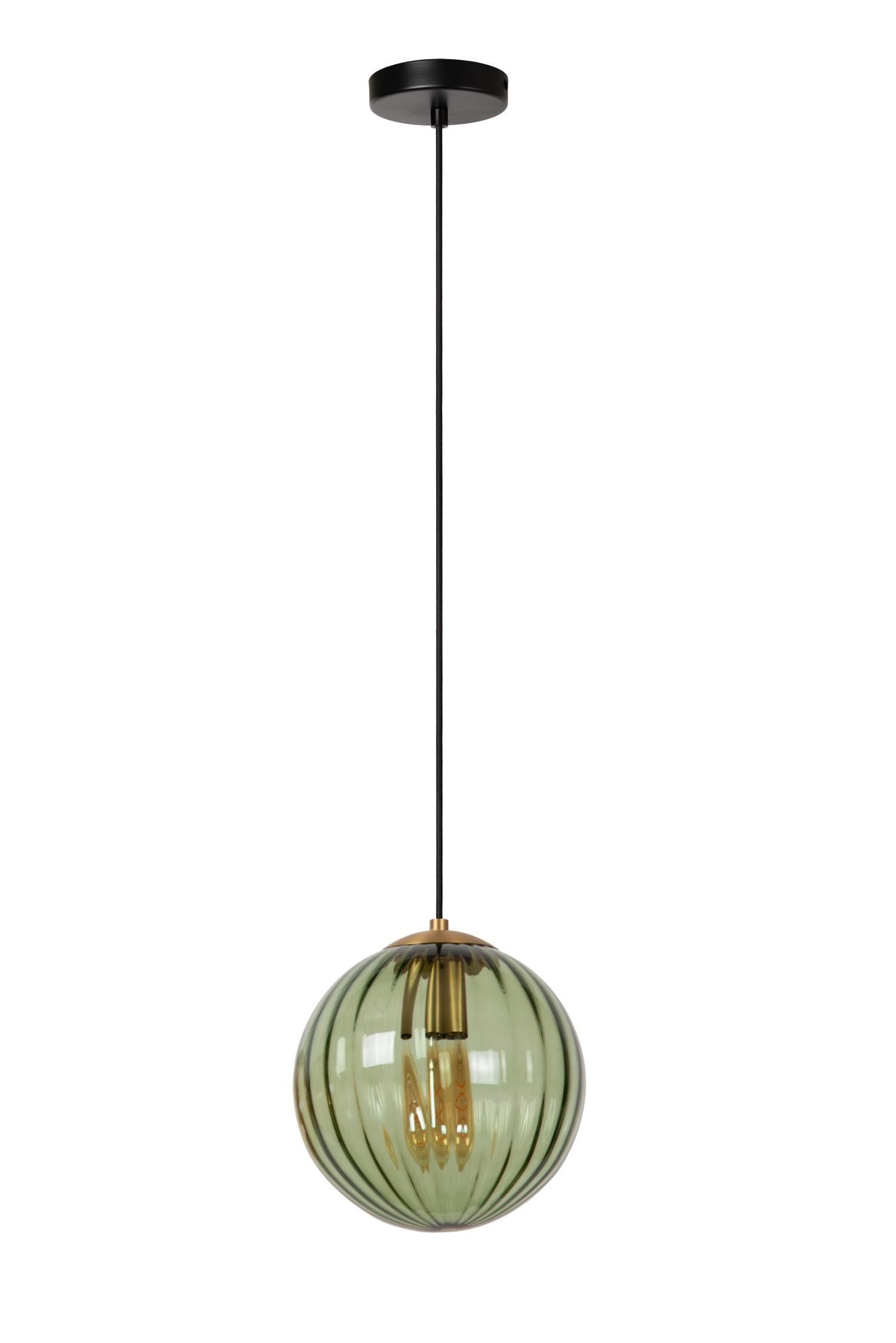 Lucide hanglamp MONSARAZ - 1xE27 - Groen