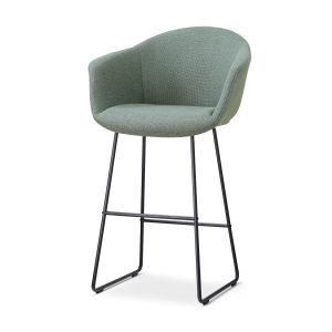 Nolon Nino-Otis Barkruk Saliegroen – Zwart Onderstel – 75 Cm Nolon Nino-Otis Barkruk Saliegroen – Zwart Onderstel – 75 Cm