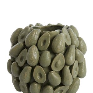 Light & Living vaas AVOCADO – 36×35.5×31.5cm – groen Light & Living vaas AVOCADO – 36×35.5×31.5cm – groen