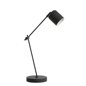 Light & Living tafellamp Rijeka – zwart – Ø8cm Light & Living tafellamp Rijeka – zwart – Ø8cm