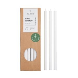 Originalhome dinerkaarsen – ø 1.3 cm – wit – set van 10 Originalhome dinerkaarsen – ø 1.3 cm – wit – set van 10