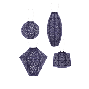 Lumiz solar lampion – future dusk set – 4 stuks Lumiz solar lampion – future dusk set – 4 stuks