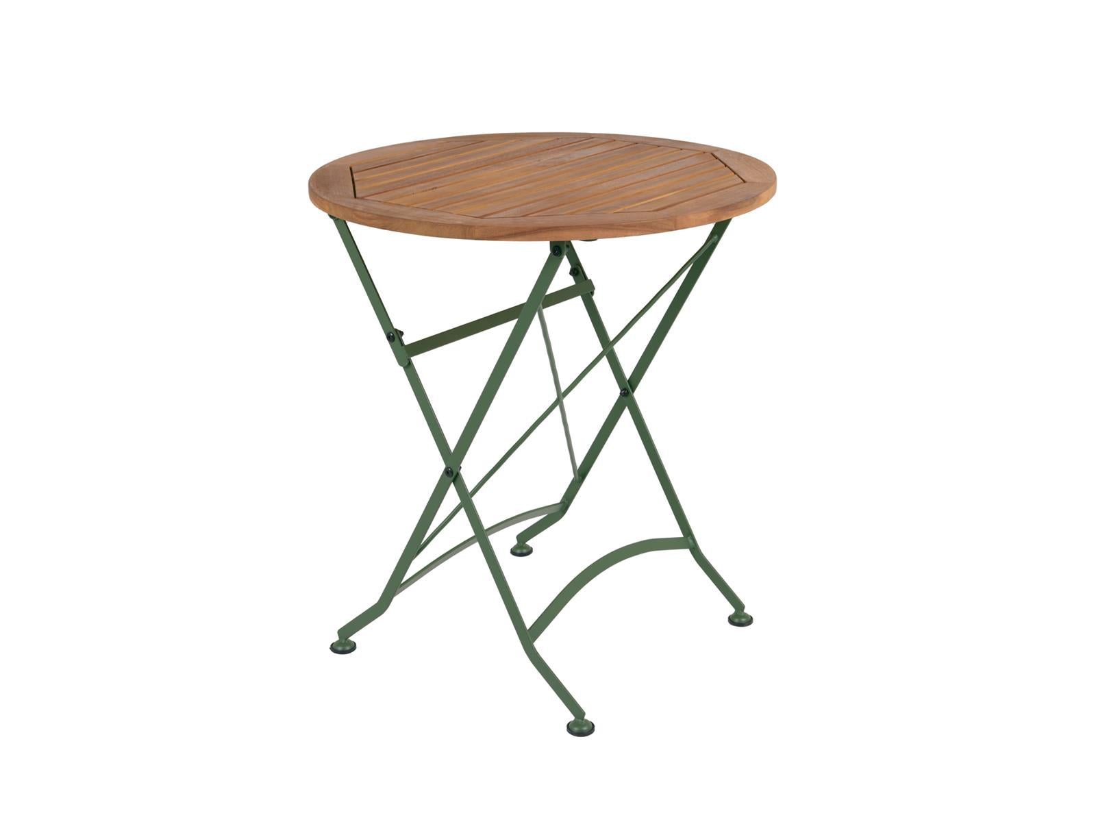 MaximaVida inklapbare ronde tuintafel Toscana Ø 70 cm olijfgroen - 100