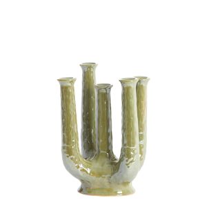 Light & Living vaas Leonjo – groen – 22×16.5x30cm Light & Living vaas Leonjo – groen – 22×16.5x30cm