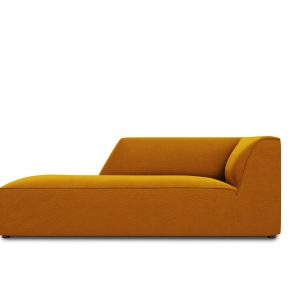 Micadoni linker meridiaan Ruby flueel, geel – 180x93x69cm