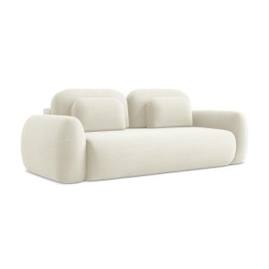 LaMiaSofa 3-zits slaapbank Ferretti – bouclé – lichtbeige – 266x121x95 LaMiaSofa 3-zits slaapbank Ferretti – bouclé – lichtbeige – 266x121x95
