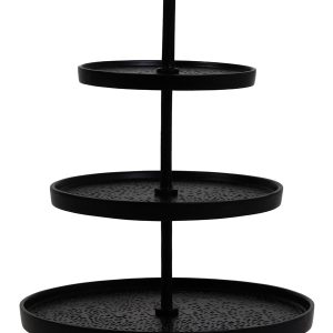 Light & Living etagere LUTEK – Ø32x48cm – zwart Light & Living etagere LUTEK – Ø32x48cm – zwart