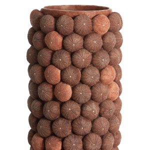 Light & Living vaas SEA URCHIN – Ø25x40cm – rood Light & Living vaas SEA URCHIN – Ø25x40cm – rood