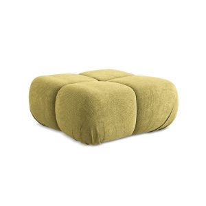 LaMiaSofa Poef Sanremo – chenille stof – limoengroen – 95x95x41 LaMiaSofa Poef Sanremo – chenille stof – limoengroen – 95x95x41