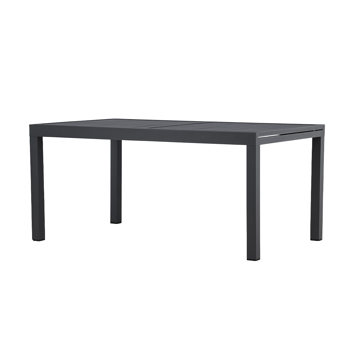 Nest outdoor Grace Uitschuifbare Tuintafel Zwart - 160 tot 240 x 100 c