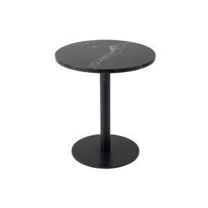 Kick bijzettafel Marble rond hoog – Zwart Kick bijzettafel Marble rond hoog – Zwart